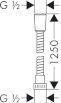 Hansgrohe Metaflex wąż prysznicowy 1,25m chrom 28262000 - Zdjęcie nr 2
