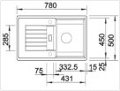 Zlewozmywak Blanco ZIA 45 S KAWOWY 515070 - Zdjęcie nr 4