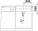 BLANCO Zlewozmywak ZENAR XL 6S Steamer System Plus Silgranit PuraDur alumetalik prawa komora z deską drewnianą, z korkiem InFino i korkiem aut. 524054 - Zdjęcie nr 4