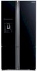 HITACHI Chłodziarko-zamrażarka FRENCH DOOR 92x184 cm kolor Crystal Black R-WB800PRU6X (GBK)