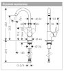 Hansgrohe Logis 260 jednouchwytowa bateria kuchenna chrom 71835000 - Zdjęcie nr 2