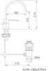 Kohlman Axis Bateria umywalkowa 2-otworowa chrom QB205N - Zdjęcie nr 2