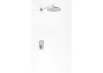 Kohlman Foxal zestaw prysznicowy podtynkowy z deszczownicą okrągłą QW220FR30 - Zdjęcie nr 1