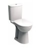 GEBERIT Selnova Comfort Stojąca miska WC do spłuczki nasadzanej, lejowa, B36cm, H46cm, T67cm, podwyższona, odpływ poziomy 500.284.01.5 - Zdjęcie nr 1