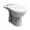 GEBERIT Selnova Stojąca miska WC do spłuczki nasadzanej, lejowa, B36cm, H39cm, T67cm, odpływ poziomy 500.282.01.5