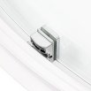 New Trendy Drzwi prysznicowe NEW CORRINA  drzwi przesuwne podwójne 150x195 szkło czyste 6mm Active Shield D-0184A - Zdjęcie nr 5