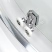 New Trendy Drzwi prysznicowe NEW VARIA  drzwi przesuwne pojedyncze 100x190 szkło czyste 6/5mm Active Shield D-0189A - Zdjęcie nr 5