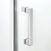 New Trendy Drzwi prysznicowe NEW VARIA  drzwi przesuwne pojedyncze 100x190 szkło czyste 6/5mm Active Shield D-0189A - Zdjęcie nr 6