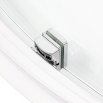 New Trendy Kabina prysznicowa NEW PRAKTIC kwadratowa drzwi przesuwne podwójne 100x100x195 szkło czyste 6mm Active Shield K-0467 - Zdjęcie nr 5
