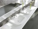 RAVAK Umywalka ceramiczna Chrome 650 biała XJG01165000 - Zdjęcie nr 4