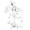 Kludi BALANCE Bateria wannowo-natryskowa biały/chrom 525909175 - Zdjęcie nr 6