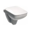 GEBERIT Selnova Compact Wisząca miska WC, lejowa, B36cm, H34cm, T48cm, krótka, kształt geometryczny 501.504.00.7 - Zdjęcie nr 1