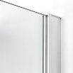 NEW TRENDY Kabina prysznicowa NEW SOLEO walk-in 80x195 szkło 6mm czyste z powłoką K-0458 - Zdjęcie nr 4