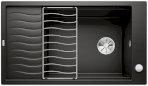 BLANCO ELON XL 8 S Silgranit PuraDur Czarny odwracalny, korek auto., InFino, kratka ociekowa 525885 - Zdjęcie nr 1
