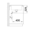 BLANCO SONA XL 6 S Silgranit PuraDur Czarny odwracalny 525977 - Zdjęcie nr 4