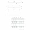 Sched-Pol BASE Brodzik podpłytkowy prostokątny 80x100x5/11,5* z maskownicą STEEL 10.007/OLDB/SL - Zdjęcie nr 2