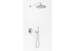 Kohlman AXEL zestaw prysznicowy z deszczownicą 20cm i słuchawką QW210AR20 - Zdjęcie nr 1