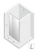 NEW TRENDY Drzwi prysznicowe AVEXA GOLD L 110x200 pojedyncze szkło czyste 6mm Active Shield EXK-1720 - Zdjęcie nr 3