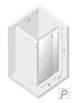 NEW TRENDY Drzwi prysznicowe AVEXA GOLD P 100x200 pojedyncze szkło czyste 6mm Active Shield EXK-1719 - Zdjęcie nr 3