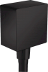 HANSGROHE FixFit Przyłącze węża Square z zaworem zwrotnym kolor czarny matowy 26455670 - Zdjęcie nr 1