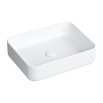 OMNIRES umywalka nablatowa, 50x38,5cm, biały połysk CORONA500BP - Zdjęcie nr 1