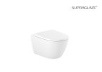 ROCA ONA Miska WC podwieszana Rimless 53 cm Supraglaze® A346687S00 - Zdjęcie nr 1