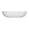 OMNIRES SILK umywalka nablatowa Marble+, 50x35cm, biały połysk SILK500BP - Zdjęcie nr 3
