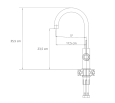 QUADRON JODIE Bateria kuchenna stalowa pure carbon /miedziany nano PVD 3623511_BLMPVDC1 - Zdjęcie nr 2