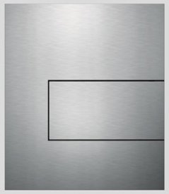 TECE Square - przycisk spłukujący z metalu do pisuaru; stal szlechetna szczotkowana 9242810