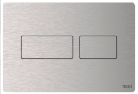 TECE Solid - przycisk spłukujący do WC z metalu, stal nierdzewna szczotkowana anti-fingerprint 9240434