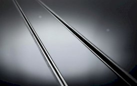 Lorac Odpływ liniowy Glass szerokość 1100 mm, szkło czarne OL-110GB