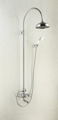 Art Platino Nikolas Zestaw wannowo-prysznicowy natynkowy NIK-ZWPN.500C
