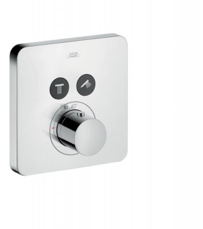 Axor-Hansgrohe Bateria termostatyczna ShowerSelect do 2 odbiorników, montaż podtynkowy, element zewnętrzny - 36707000
