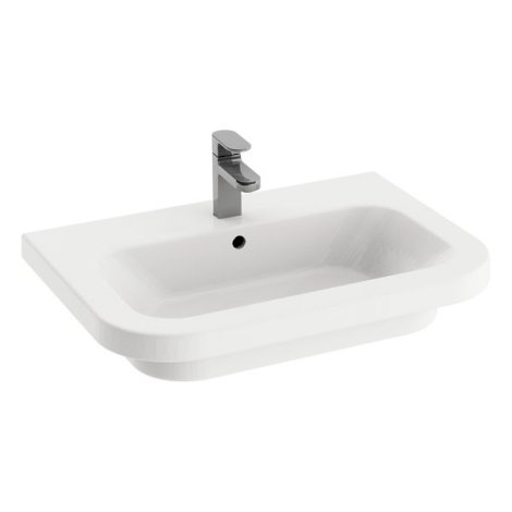 RAVAK Umywalka ceramiczna Chrome 650 biała XJG01165000