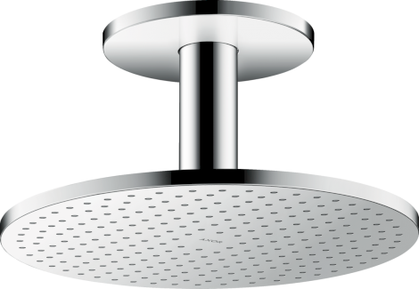 AXOR ShowerSolutions Deszczownica okrągła śr. 300 mm z przyłączem sufitowym, chrom 35301000