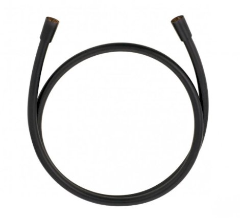 KLUDI SUPARAFLEX SILVER wąż natryskowy, czarny mat 1600 mm 6107239-00