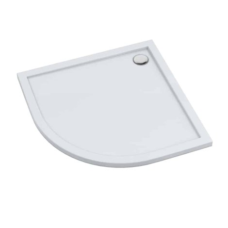 Schedline Estima Brodzik kompozytowy 80x80x4,5 R55 Smooth White (biały, gładki) 3SP.E2O-8080 